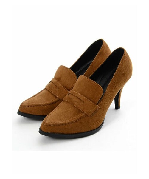 Re:EDIT（リエディ）の「CHICMUSE ピンヒールポインテッドローファー（その他・レディース・ブラック/アイボリー/グリーン/ネイビー/バーガンディ/ブラックスエード/キャメルスエード/ブルーグリーンスエード/ハラコレオパード/ツイードブラック・S/M/L/LL）」の13枚目の写真