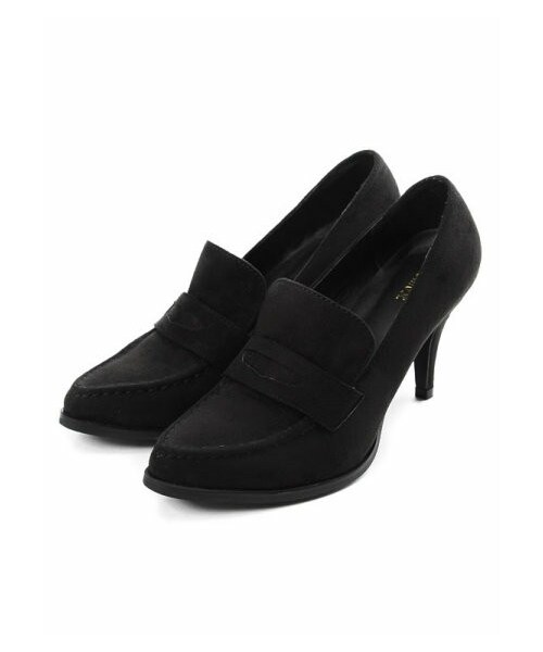 Re:EDIT（リエディ）の「CHICMUSE ピンヒールポインテッドローファー（その他・レディース・ブラック/アイボリー/グリーン/ネイビー/バーガンディ/ブラックスエード/キャメルスエード/ブルーグリーンスエード/ハラコレオパード/ツイードブラック・S/M/L/LL）」の12枚目の写真