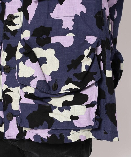 URU（ウル）の「URU/ウル/Hooded Zip Up Blouson TypeB（ジャケット/アウター・メンズ・PURPLE・2）」の9枚目の写真