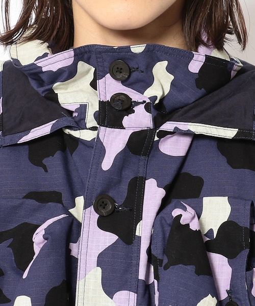 URU（ウル）の「URU/ウル/Hooded Zip Up Blouson TypeB（ジャケット/アウター・メンズ・PURPLE・2）」の5枚目の写真