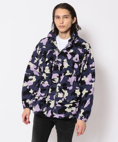URU（ウル）の「URU/ウル/Hooded Zip Up Blouson TypeB（ジャケット/アウター・メンズ・PURPLE・2）」の2枚目の写真