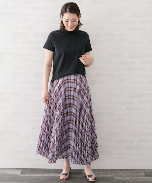 定価14300円 URBAN RESEARCH ROSSO チェックスカート セール】F by ROSSO カラーチェックスカート（スカート）｜F by