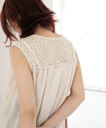 URBAN RESEARCH ROSSO WOMEN（アーバンリサーチ　ロッソ）の「バックレース切替ブラウス（その他・レディース）」
