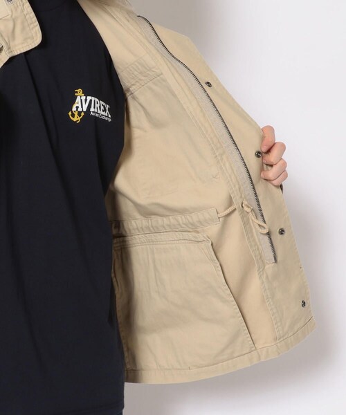 AVIREX(アヴィレックス)の「USN パッチ M-65 ジャケット/USN PATCH M-65 JACKET(ジャケット/アウター・メンズ・BLACK/BEIGE/OLIVE・M, L, XL, XXL)」の10枚目の写真