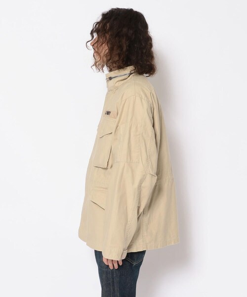 AVIREX(アヴィレックス)の「USN パッチ M-65 ジャケット/USN PATCH M-65 JACKET(ジャケット/アウター・メンズ・BLACK/BEIGE/OLIVE・M, L, XL, XXL)」の3枚目の写真