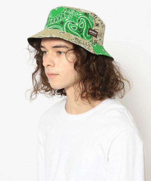 AVIREX（アヴィレックス）の「バンダナ リバーシブル ハット/BANDANA REVERSIBLE HAT（その他・メンズ・WHITE/BLACK・F）」の9枚目の写真
