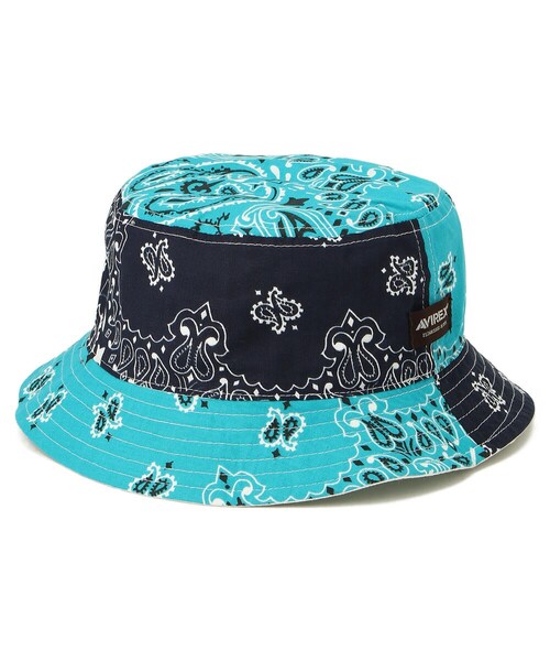 AVIREX（アヴィレックス）の「バンダナ リバーシブル ハット/BANDANA REVERSIBLE HAT（その他・メンズ・WHITE/BLACK・F）」の11枚目の写真