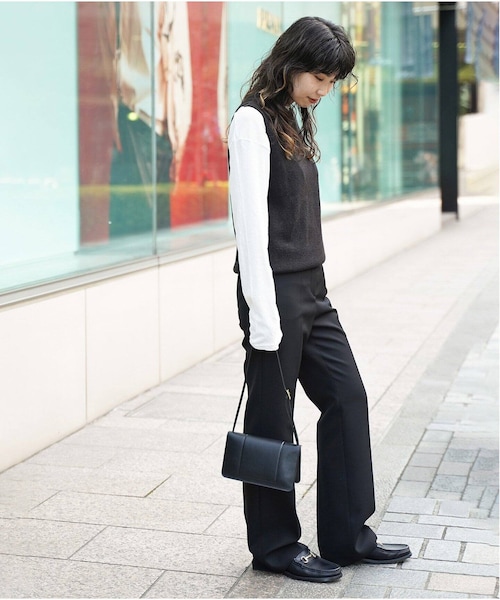 ドゥーズィエムクラス EVERYDAY I LIKE Si/Co Knitベスト