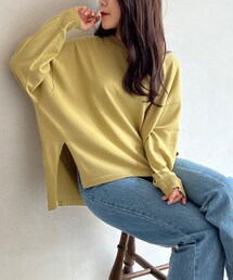 Chez toi | シャリ感ドルマンニットプルオーバー(ニット/セーター)