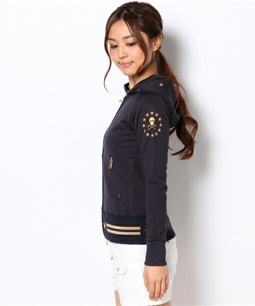 MARK & LONA（マークアンドロナ）の「Supersta Hoody（パーカー・レディース・ヘザ－グレー/ターコイズブルー/ネイビー/ピンク/レッド/ライム・SMALL/MEDIUM）」の8枚目の写真