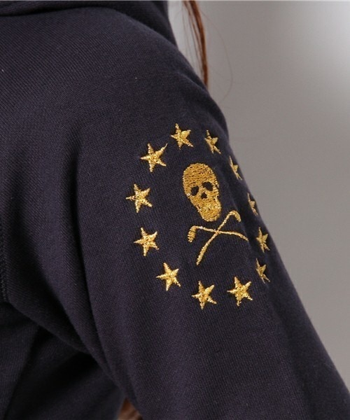 MARK & LONA（マークアンドロナ）の「Supersta Hoody（パーカー・レディース・ヘザ－グレー/ターコイズブルー/ネイビー/ピンク/レッド/ライム・SMALL/MEDIUM）」の12枚目の写真