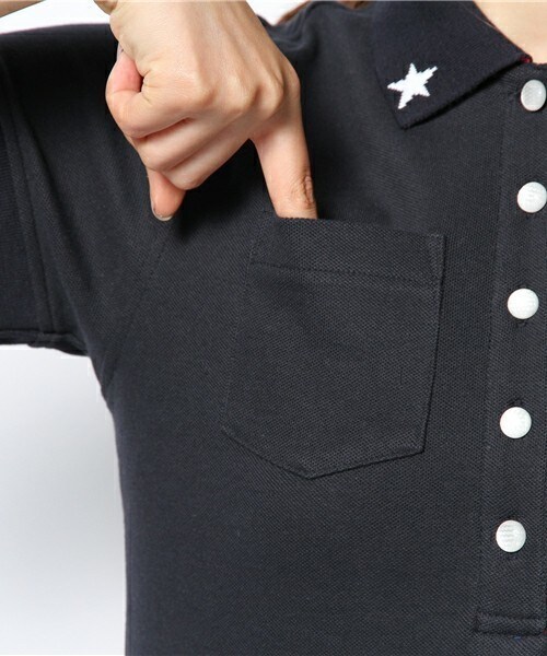 MARK & LONA（マークアンドロナ）の「Dormie Polo（ポロシャツ・レディース・ホワイト/ブラック/ネイビー/マジェンタ・SMALL/MEDIUM）」の10枚目の写真