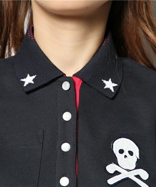 MARK & LONA（マークアンドロナ）の「Dormie Polo（ポロシャツ・レディース・ホワイト/ブラック/ネイビー/マジェンタ・SMALL/MEDIUM）」の8枚目の写真