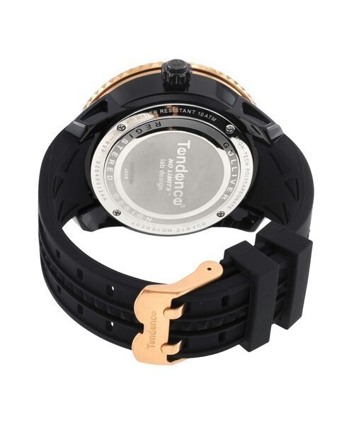 Tendence（テンデンス）の「Tendence (テンデンス)×MARK&LONA 『GULLIVER MARK & LONA 』（アナログ腕時計・メンズ・ブラック×ゴールド・FREE）」の4枚目の写真