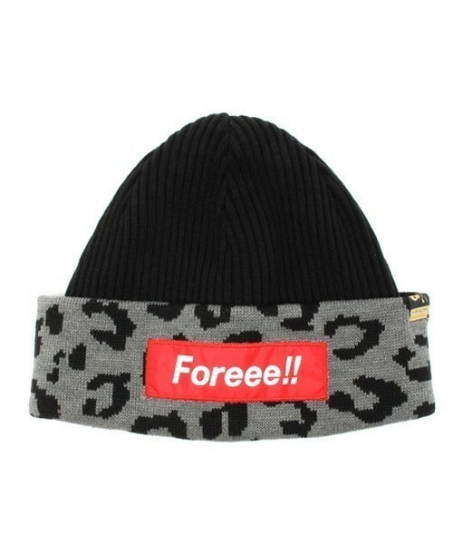 MARK & LONA(マークアンドロナ)の「Foreee! Beanie(ニットキャップ/ビーニー・メンズ・ブラック/ヘザ-グレー・FREE)」の2枚目の写真