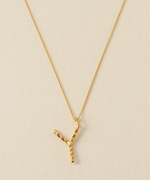 LE TALON（ルタロン）の「CUJACU イニシャルネックレス Y（腕時計）」