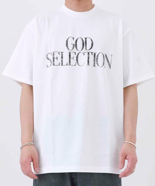 GOD SELECTION XXX(ゴッドセレクショントリプルエックス)の「KING OF XXX TEE(Tシャツ/カットソー・メンズ・WHT/BLK・M/L)」の1枚目の写真