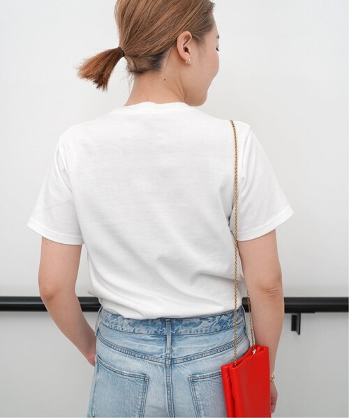 美品 ドゥーズィエムクラス EVERYDAY I LIKE Tシャツ ホワイト Deuxieme Classe（ドゥーズィエムクラス）の「*EVERYDAY I LIKE