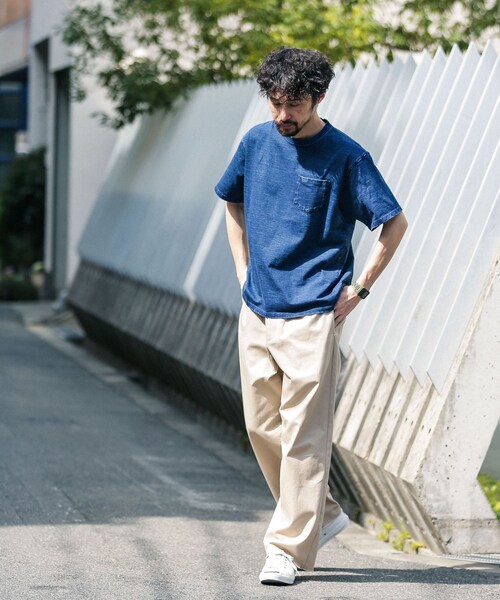 JEMORGAN（ジェーイーモーガン）の「『別注』JEMORGAN×Sonny Label ヘビーウェイト天竺Tシャツ（その他・メンズ・ホワイト/グレージュ/インディゴ/イエロー/ブラック・M/L/XL）」の9枚目の写真