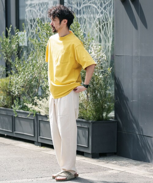 JEMORGAN（ジェーイーモーガン）の「『別注』JEMORGAN×Sonny Label ヘビーウェイト天竺Tシャツ（その他・メンズ・ホワイト/グレージュ/インディゴ/イエロー/ブラック・M/L/XL）」の10枚目の写真