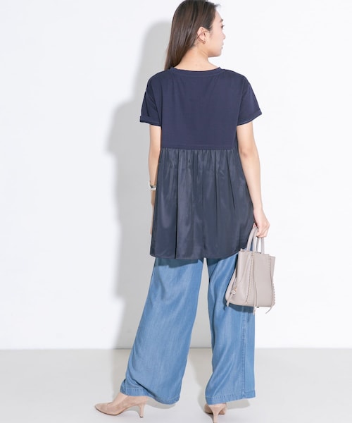 ■美品◆アーバンリサーチロッソ◆ バックボリューム切替ニットDB 楽天市場】3WAYドッキングボリュームスリーブプルオーバー
