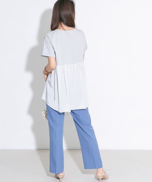 ■美品◆アーバンリサーチロッソ◆ バックボリューム切替ニットDB 楽天市場】3WAYドッキングボリュームスリーブプルオーバー