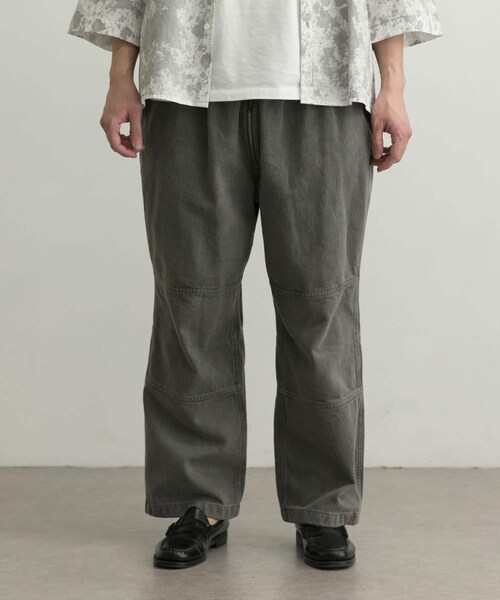 SEEALL（シーオール）の「SEEALL ZIP TRACK PANTS（その他・メンズ・SUMI・2/3）」の4枚目の写真