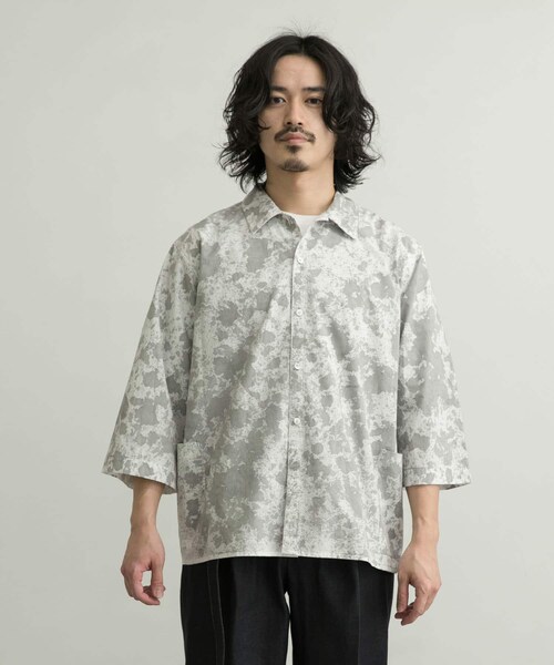 SEEALL(シーオール)の「SEEALL 3/4 SLEEVE SHIRTS(その他・メンズ・SHIBORI・2/3)」の4枚目の写真