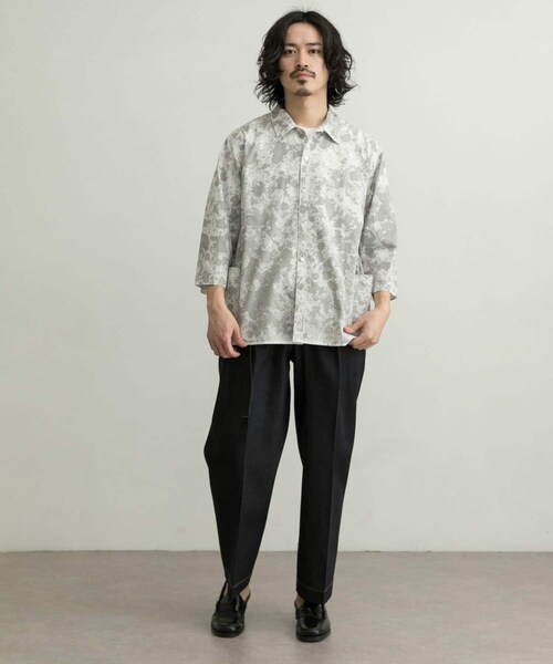 SEEALL(シーオール)の「SEEALL 3/4 SLEEVE SHIRTS(その他・メンズ・SHIBORI・2/3)」の3枚目の写真