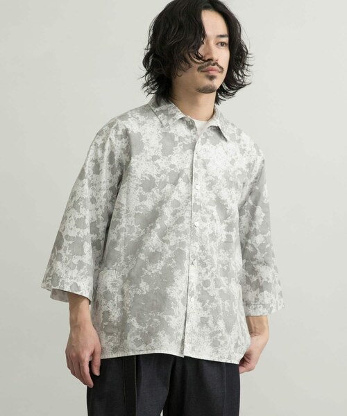 SEEALL(シーオール)の「SEEALL 3/4 SLEEVE SHIRTS(その他・メンズ・SHIBORI・2/3)」の2枚目の写真