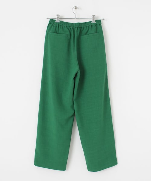 SENSE OF PLACE by URBAN RESEARCH（センスオブプレイスバイアーバンリサーチ）の「『セットアップ対応』 リネンライクタックワイドパンツ（その他・メンズ・CHARCOAL/IVORY/BEIGE/GREEN・M/L/S）」の9枚目の写真