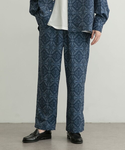 URBAN RESEARCH ID（アーバンリサーチ アイディー）の「URBAN RESEARCH iD PRINT EASY PANTS（その他・メンズ・マーブル/ペイズリー/エスニック・M/L）」の22枚目の写真