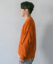YASHIKI 【22SS】Unabara Cardigan(NAVY)サイズ1 YASHIKI 【22SS】Unabara Cardigan(NAVY)サイズ1