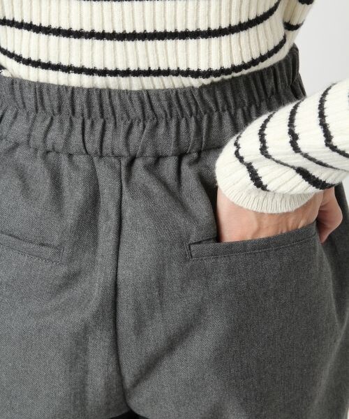 Heather（ヘザー）の「イージータックパンツ（パンツ・レディース・ブラック/グレー・FREE）」の8枚目の写真