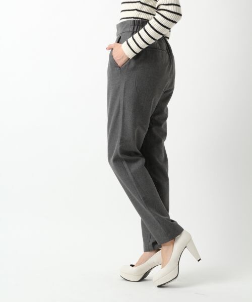 Heather（ヘザー）の「イージータックパンツ（パンツ・レディース・ブラック/グレー・FREE）」の3枚目の写真