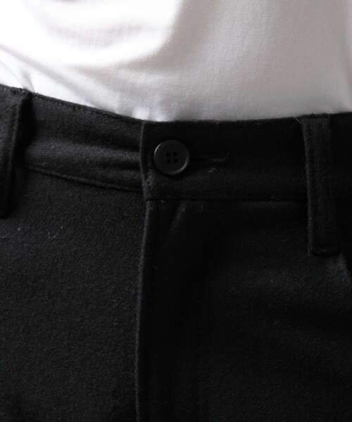 HARE(ハレ)の「ストレッチフラノスリムパンツ(パンツ・メンズ・ブラック/グレー/ネイビー・S/M/L)」の6枚目の写真