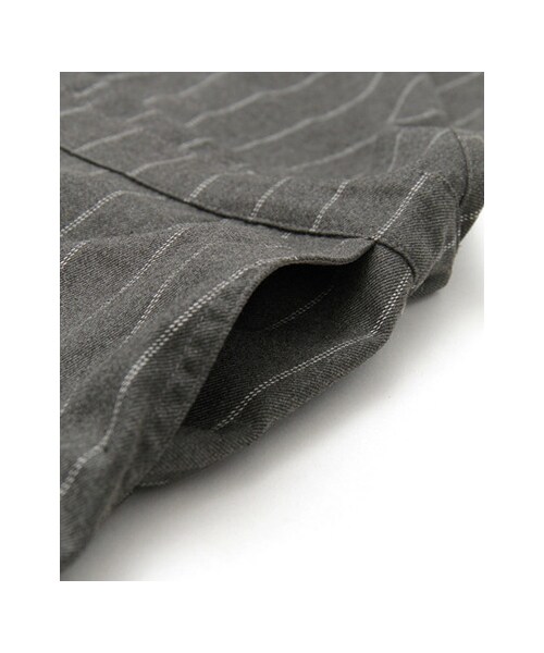 URBAN RESEARCH Sonny Label（アーバンリサーチサニーレーベル）の「ストライプサロペット（パンツ・レディース・グレー/ネイビー・36/38）」の12枚目の写真