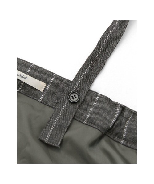 URBAN RESEARCH Sonny Label（アーバンリサーチサニーレーベル）の「ストライプサロペット（パンツ・レディース・グレー/ネイビー・36/38）」の18枚目の写真