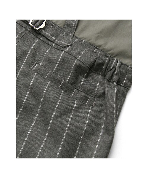 URBAN RESEARCH Sonny Label（アーバンリサーチサニーレーベル）の「ストライプサロペット（パンツ・レディース・グレー/ネイビー・36/38）」の16枚目の写真