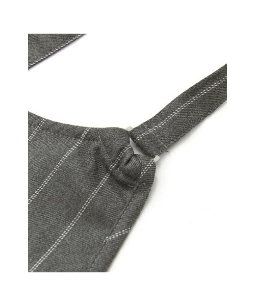 URBAN RESEARCH Sonny Label（アーバンリサーチサニーレーベル）の「ストライプサロペット（パンツ・レディース・グレー/ネイビー・36/38）」の11枚目の写真