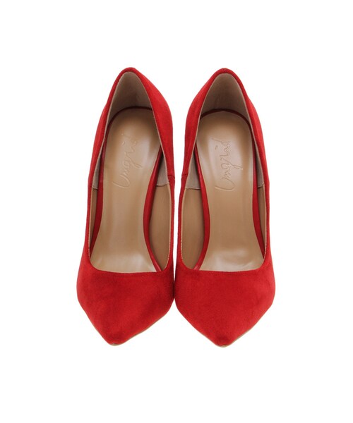 Ungrid（アングリッド）の「【Classy】スウェードピンヒール（シューズ・レディース・ブラック/レッド/オレンジ・S/M/L）」の7枚目の写真