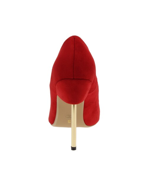 Ungrid（アングリッド）の「【Classy】スウェードピンヒール（シューズ・レディース・ブラック/レッド/オレンジ・S/M/L）」の8枚目の写真