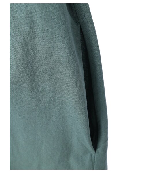 Green　Parks（グリーンパークス）の「・ESCAR アイレットティアードワンピース（ワンピース/ドレス・ブラック/グリーン・F）」の22枚目の写真