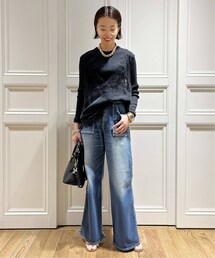 ムーン　dignity Tシャツ　黒 ZETASTORE_22SS009BLK_02_f93cd5