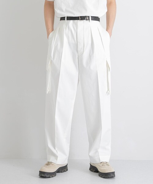 HERILL（ヘリル）の「HERILL Chino Cargopants（その他・メンズ・Beige/White/Navy・2/1）」の2枚目の写真