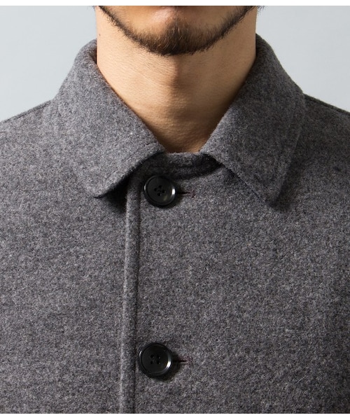 LE JUN（ルジュン）の「モッサステンカラーコート（コート・メンズ・グレー/ネイビー・S/M/L）」の6枚目の写真