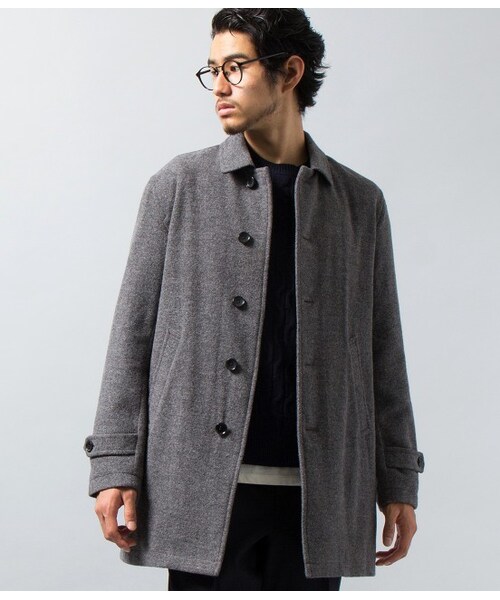 LE JUN（ルジュン）の「モッサステンカラーコート（コート・メンズ・グレー/ネイビー・S/M/L）」の3枚目の写真