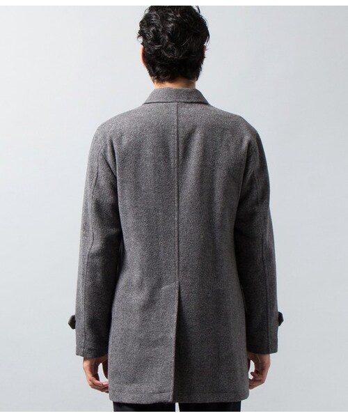 LE JUN（ルジュン）の「モッサステンカラーコート（コート・メンズ・グレー/ネイビー・S/M/L）」の5枚目の写真