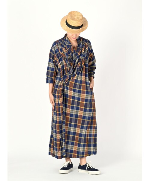 【NEW】45rインド麦平のドレス ワンピース