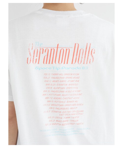 Green Parks(グリーンパークス)の「■SCRANTON DOLLS フェスTEE(トップス・オフホワイト・F)」の7枚目の写真